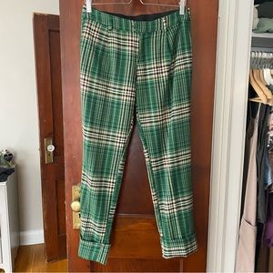Free People Plaid Pants